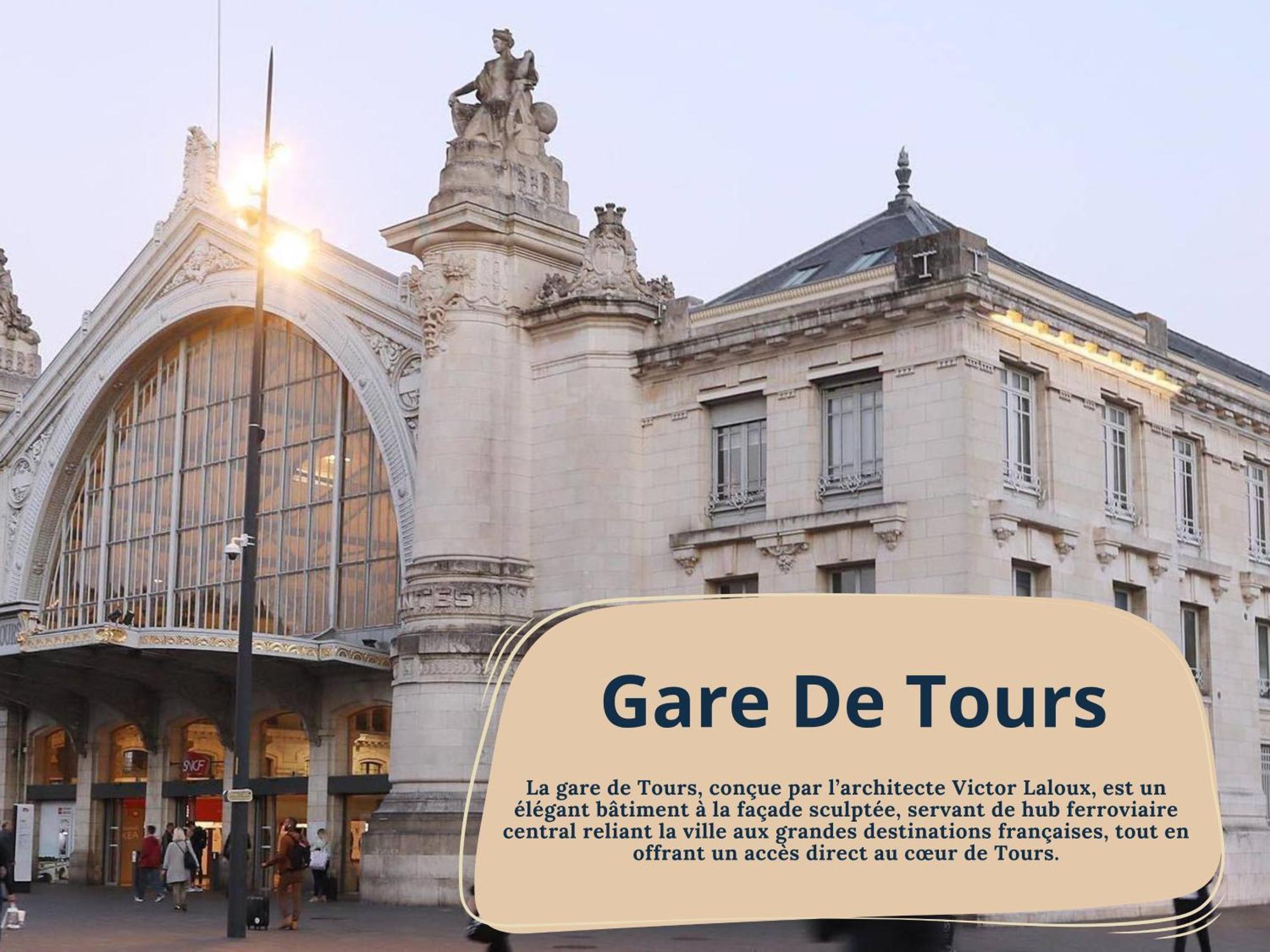 Apartament Sakura - Face Gare Tours Zewnętrze zdjęcie
